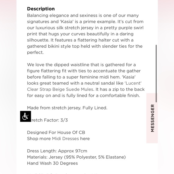 Multicolor Halter Cut-Out Dress - Picture 8 of 9